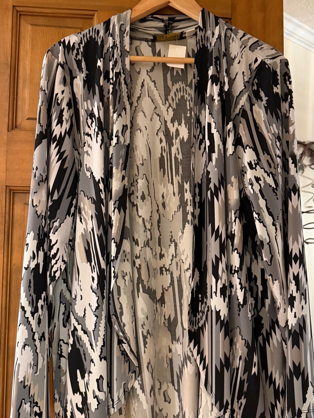 Bob Mackie open front cardigan